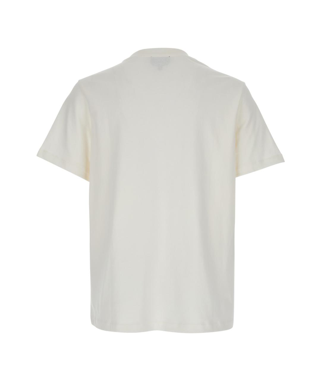 A.P.C. Белая хлопковая футболка, фото 2