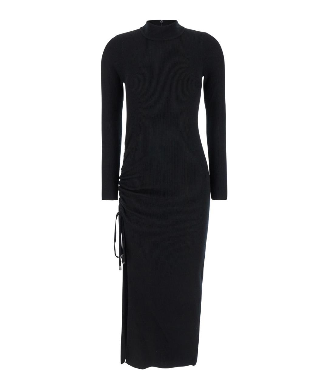 MICHAEL MICHAEL KORS Черное шерстяное платье, фото 1