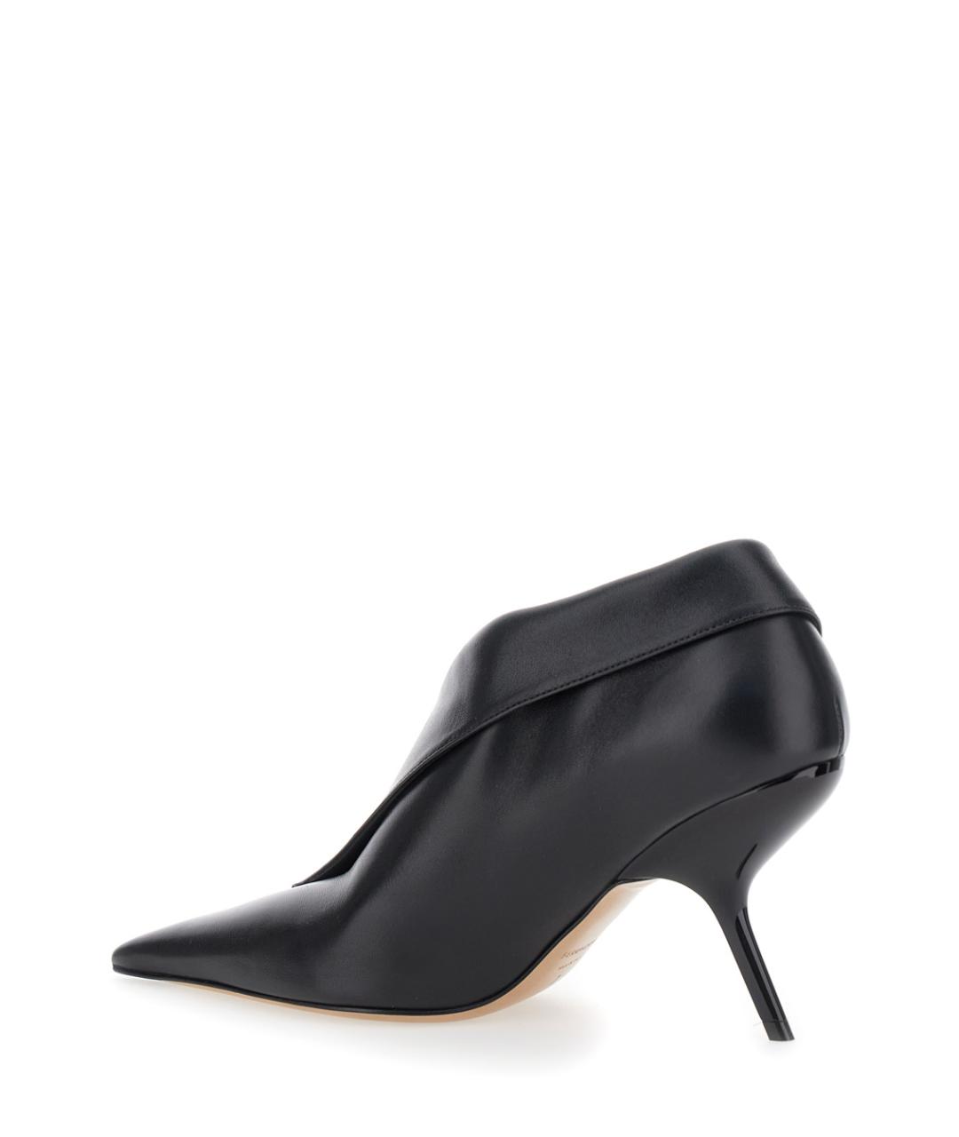 FERRAGAMO Черные кожаные туфли, фото 2