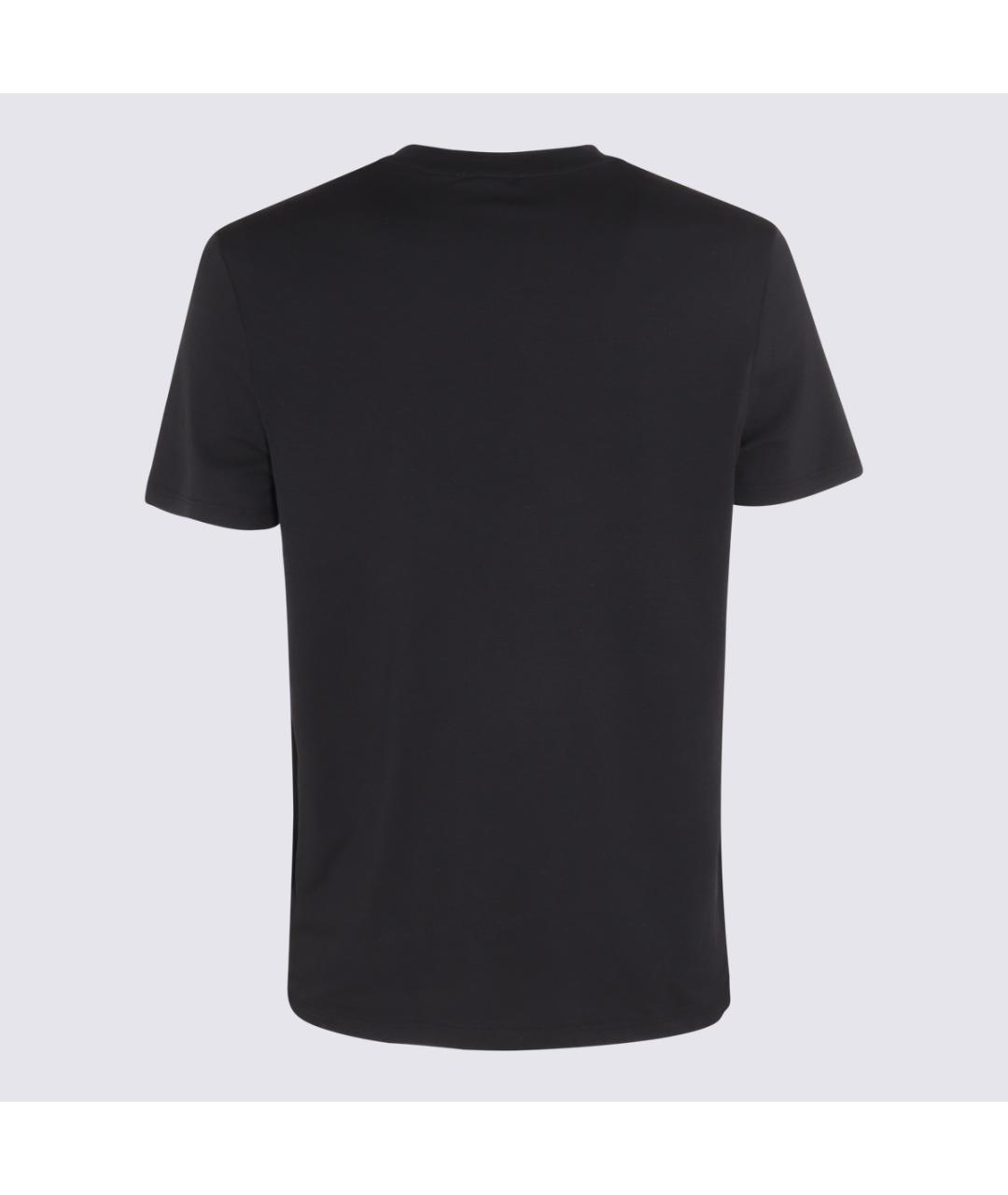 TOM FORD Черная хлопковая футболка, фото 2