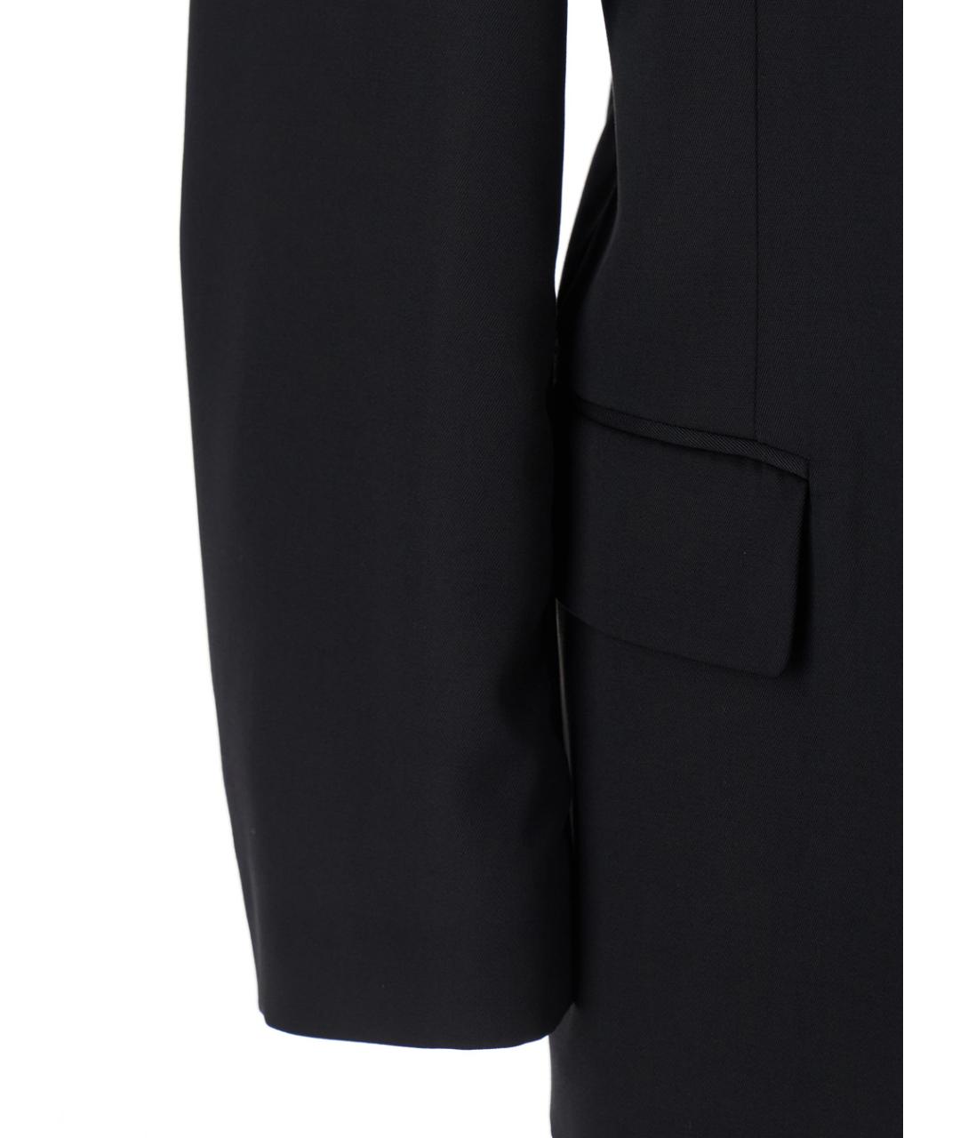 BALENCIAGA Черный шерстяной жакет/пиджак, фото 3