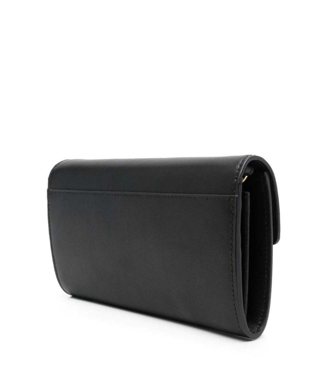 PINKO Черный кожаный кошелек, фото 2