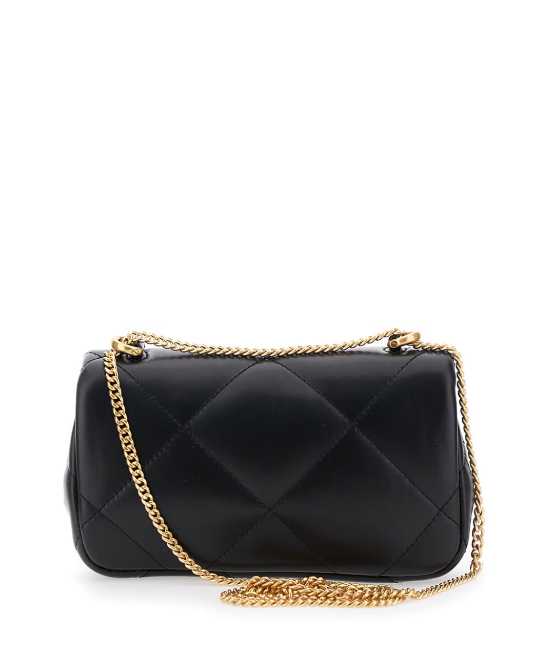 TORY BURCH Черная кожаная сумка через плечо, фото 2