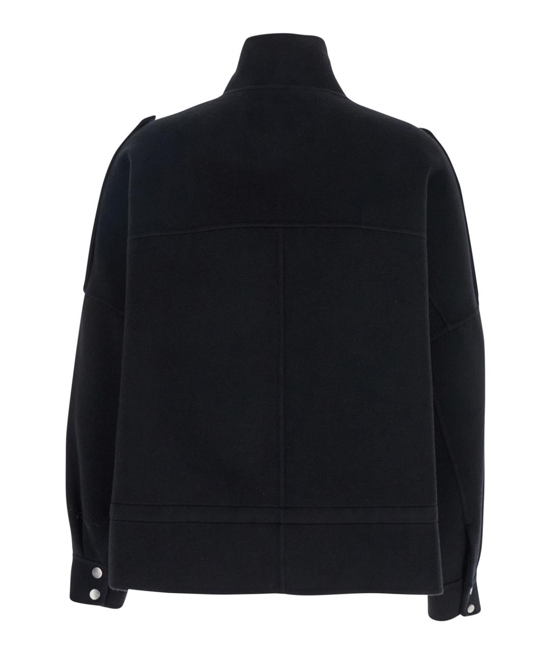 PINKO Черная шерстяная куртка, фото 2