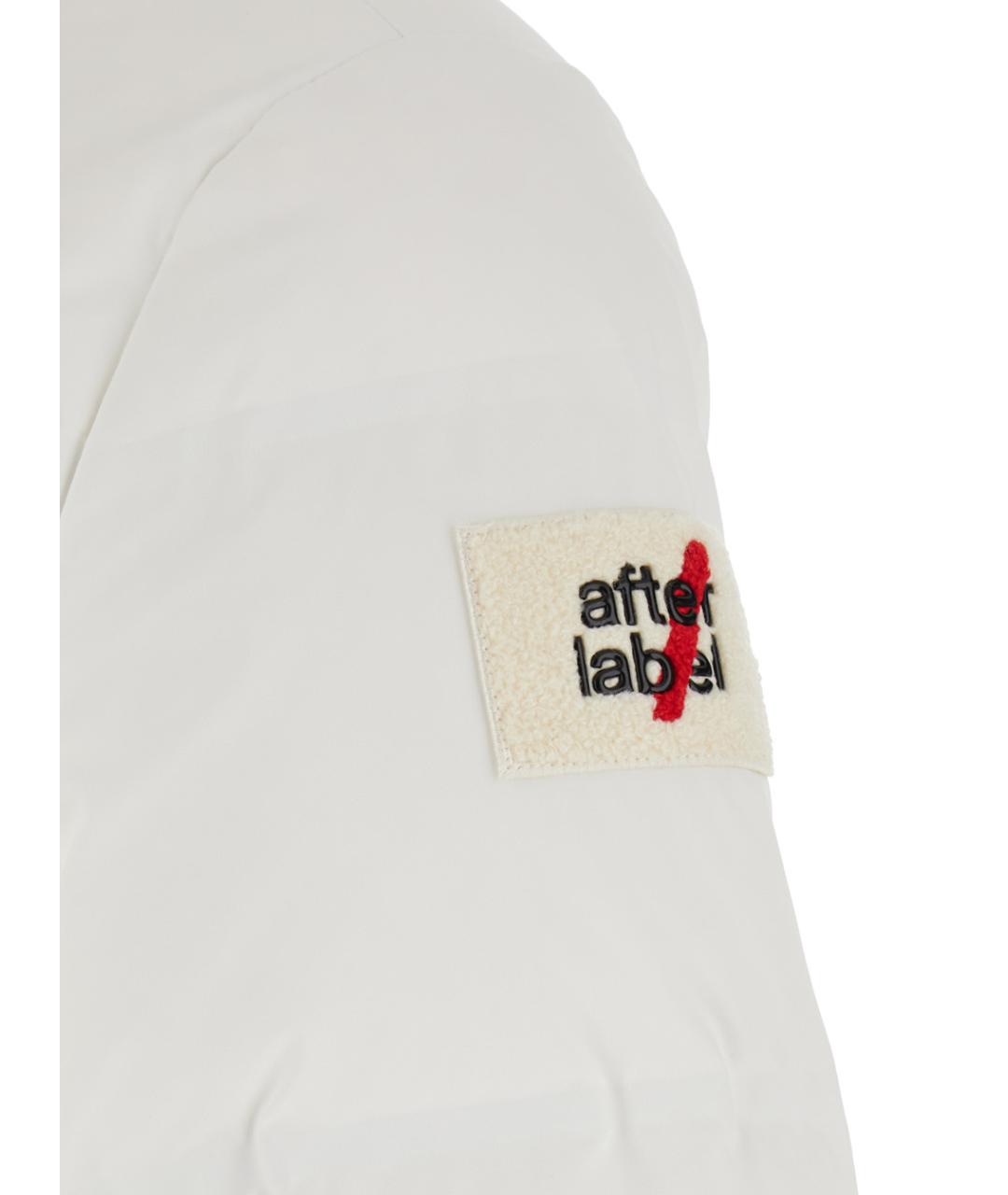 AFTER LABEL Белый полиамидовый пуховик, фото 3