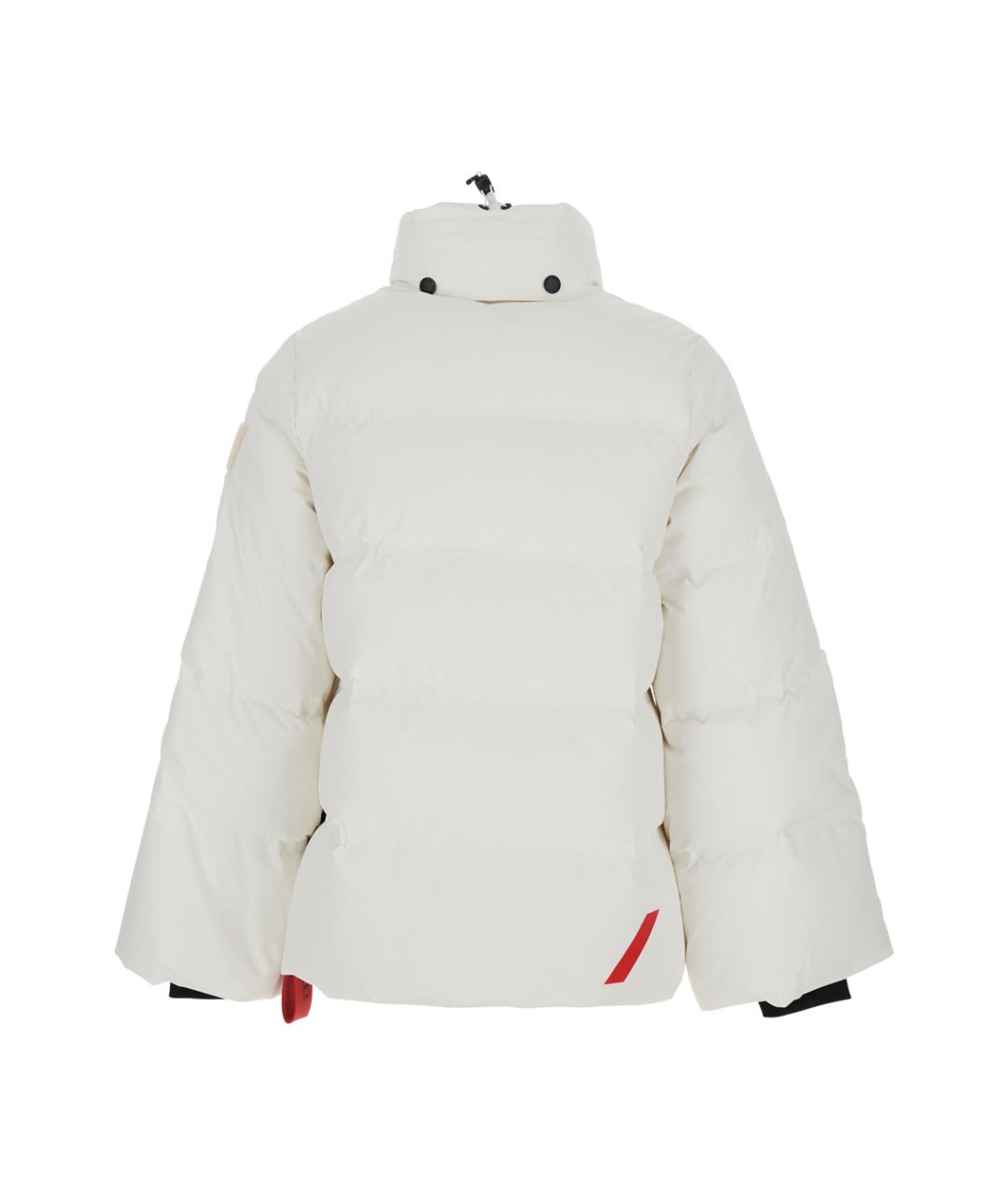 AFTER LABEL Белый полиамидовый пуховик, фото 2
