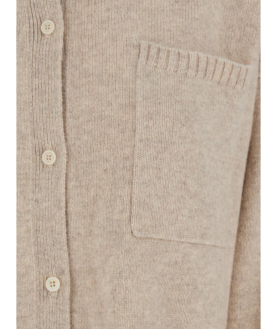 MAX MARA Бежевый кашемировый джемпер / свитер, фото 3