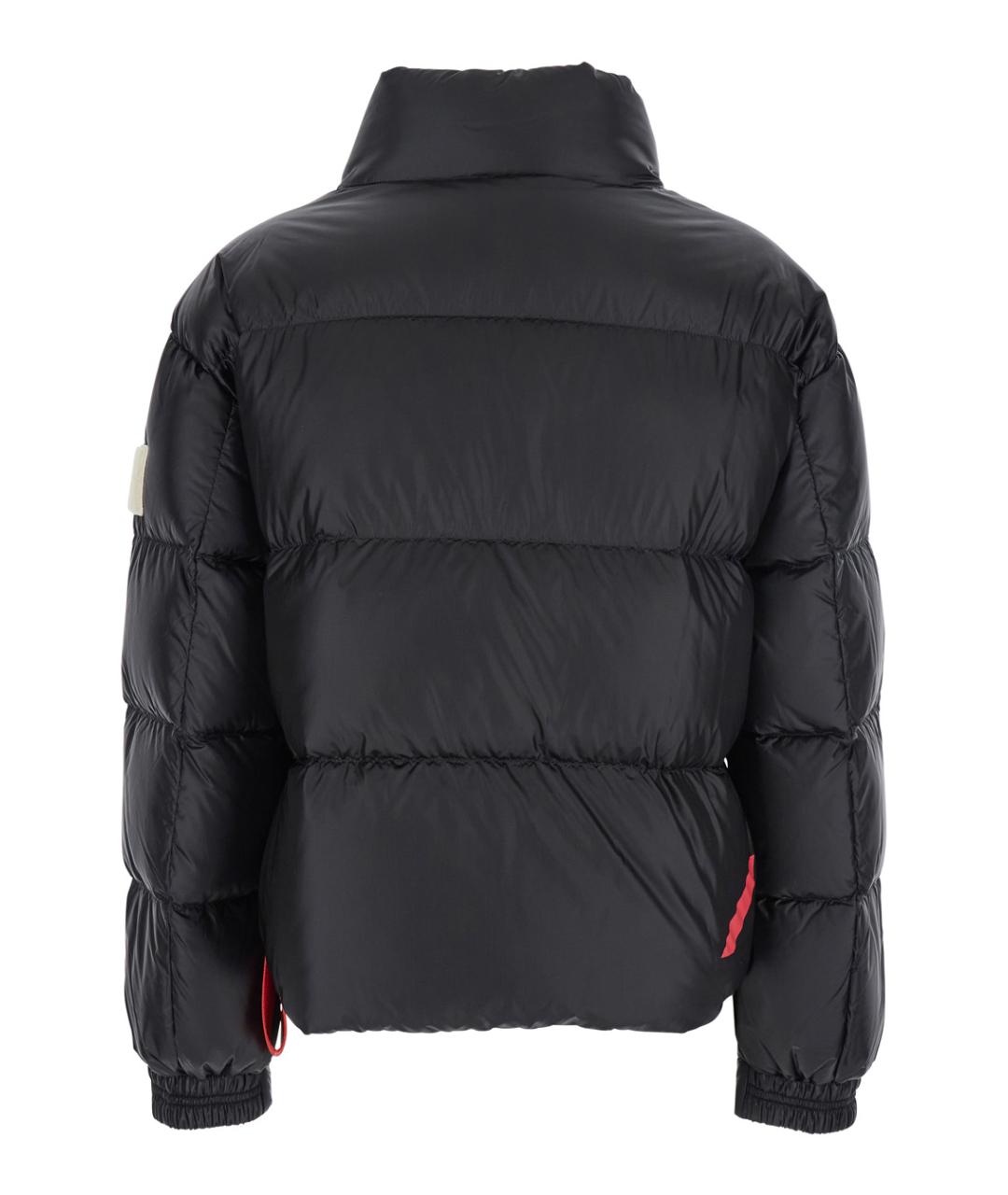 AFTER LABEL Черный полиамидовый пуховик, фото 2