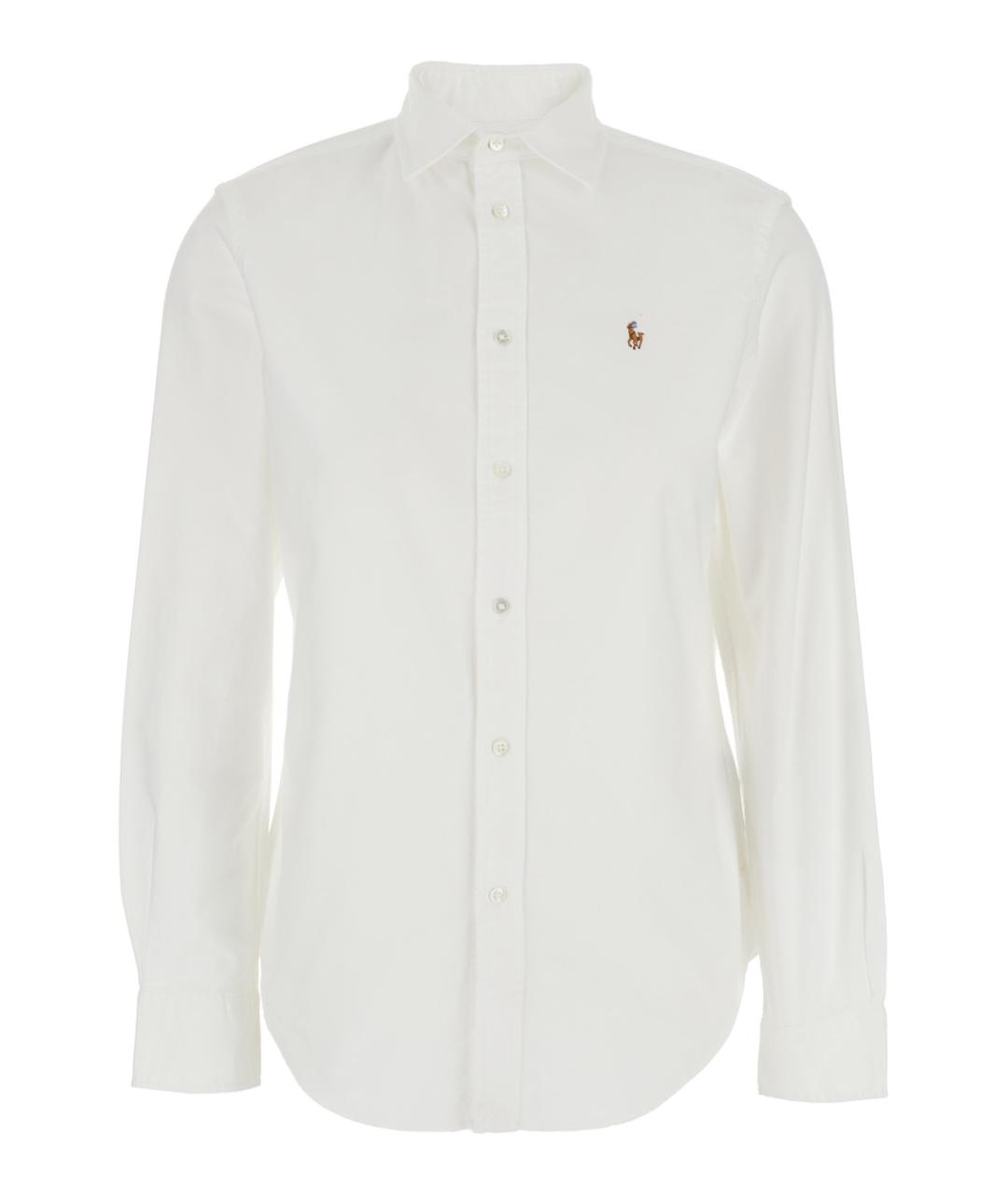 POLO RALPH LAUREN Белая хлопковая рубашка, фото 1