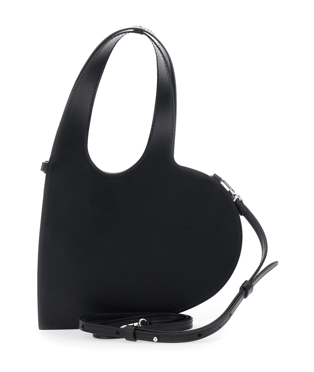 COPERNI Черная кожаная сумка через плечо, фото 2