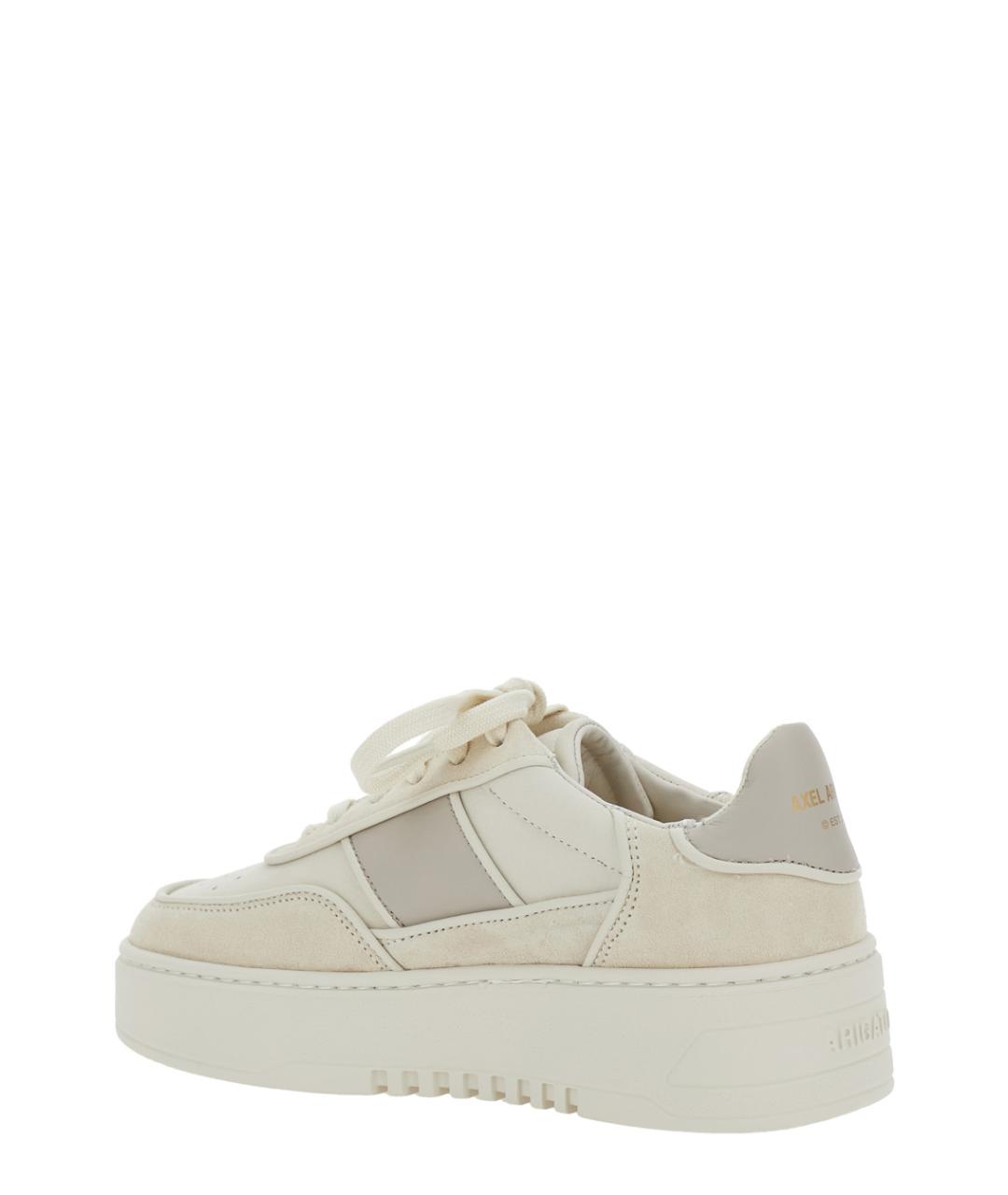 AXEL ARIGATO Бежевые кожаные кроссовки, фото 3