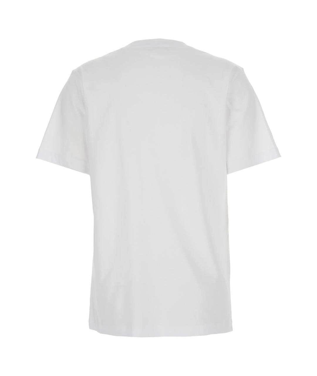 MARNI Белая хлопковая футболка, фото 2