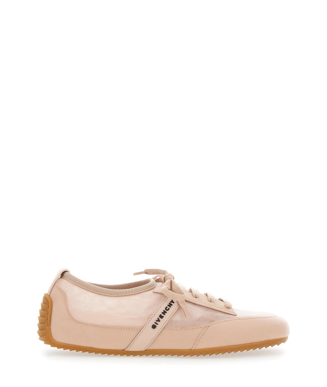 GIVENCHY Розовые текстильные кроссовки, фото 1