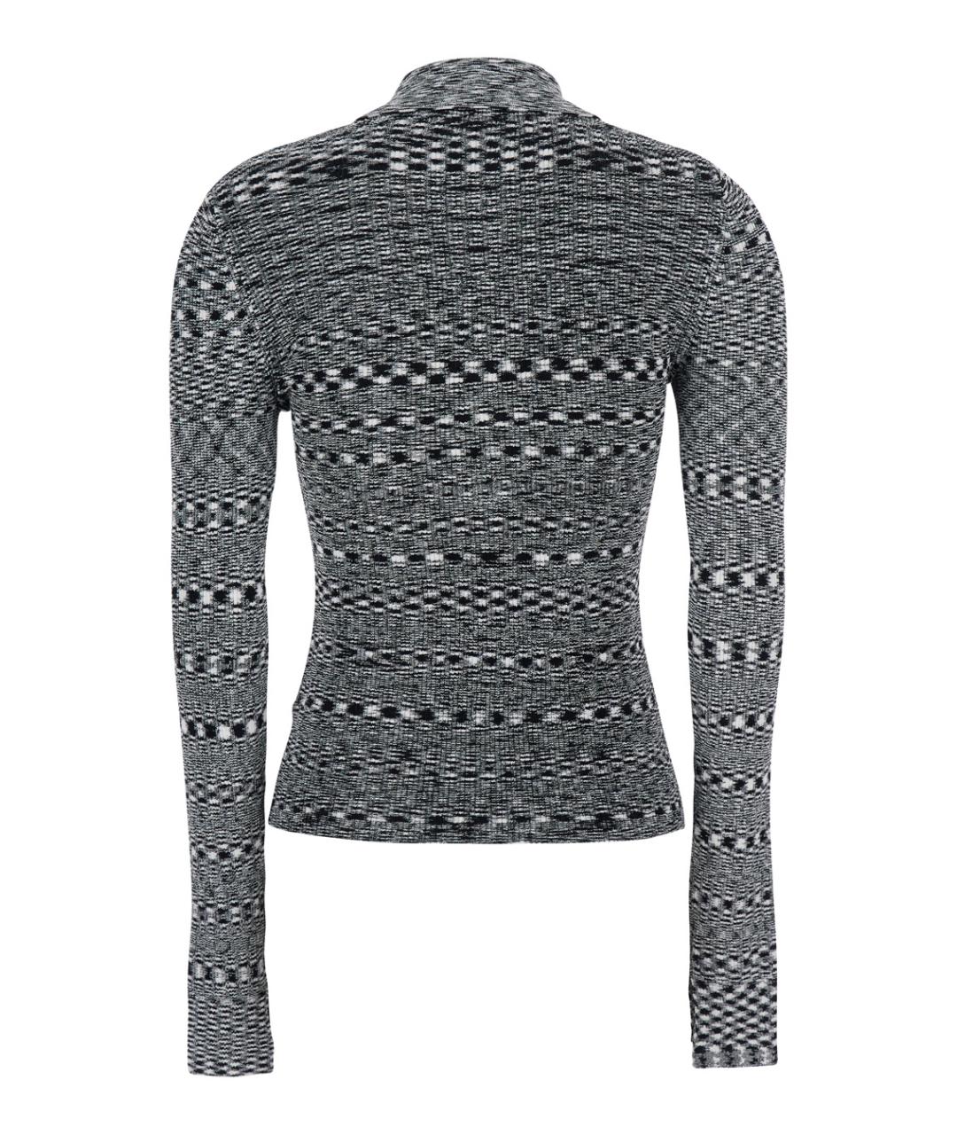 GANNI Белая вискозная водолазка, фото 2