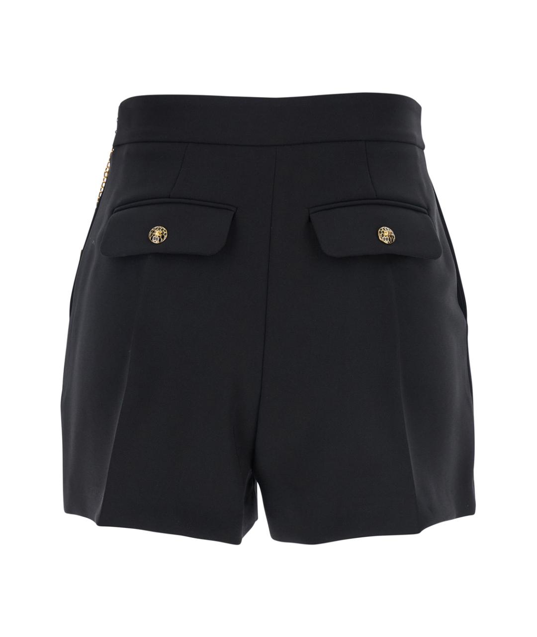 ELISABETTA FRANCHI Черные шорты, фото 2