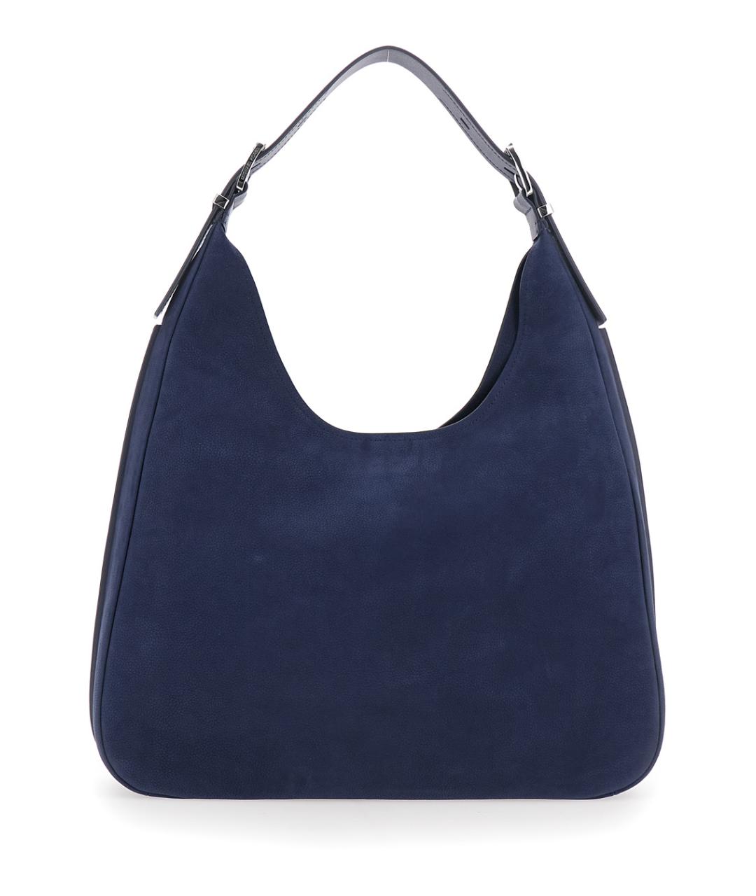 MICHAEL MICHAEL KORS Синяя замшевая сумка через плечо, фото 2