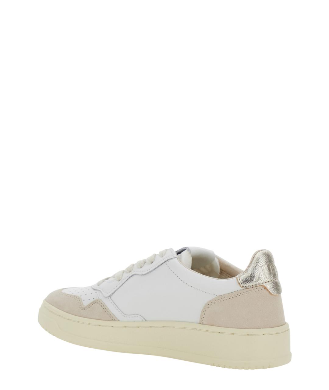 AUTRY Белые кожаные кроссовки, фото 3