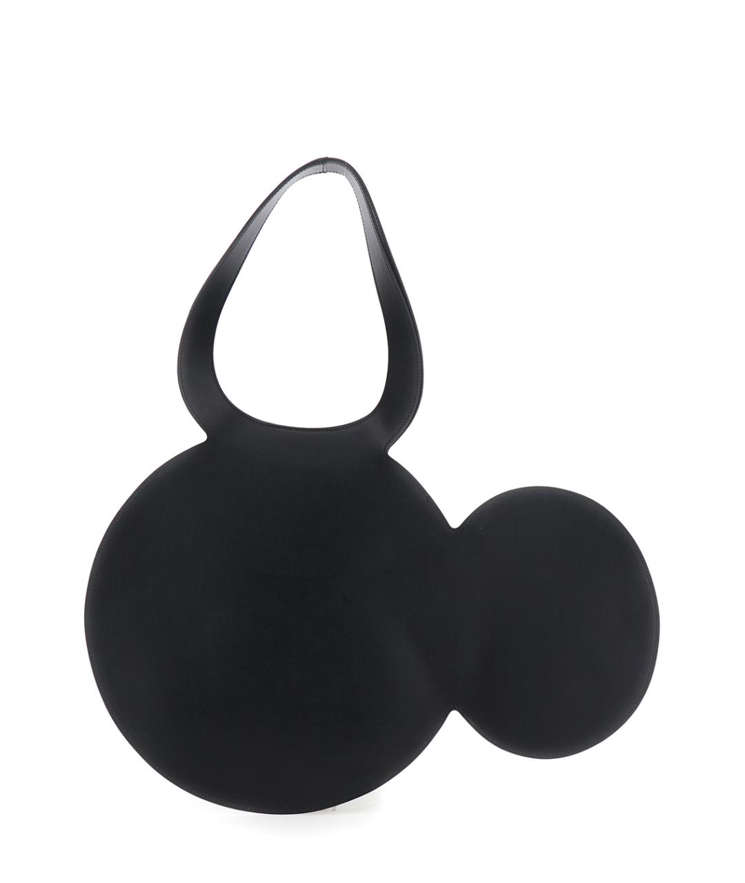 COPERNI Черная кожаная сумка с короткими ручками, фото 2