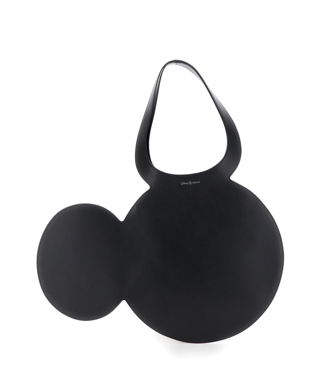 COPERNI Черная кожаная сумка с короткими ручками, фото 1