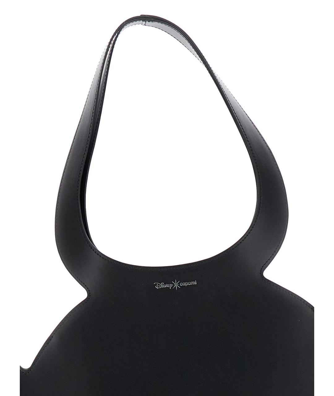 COPERNI Черная кожаная сумка с короткими ручками, фото 3