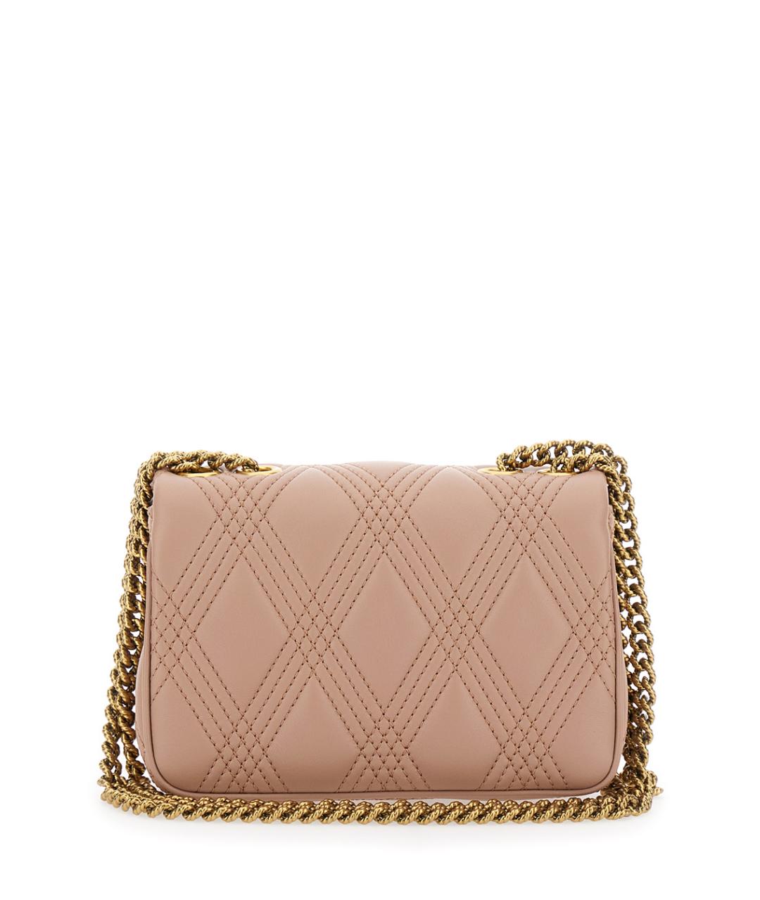 VALENTINO Розовая кожаная сумка через плечо, фото 2