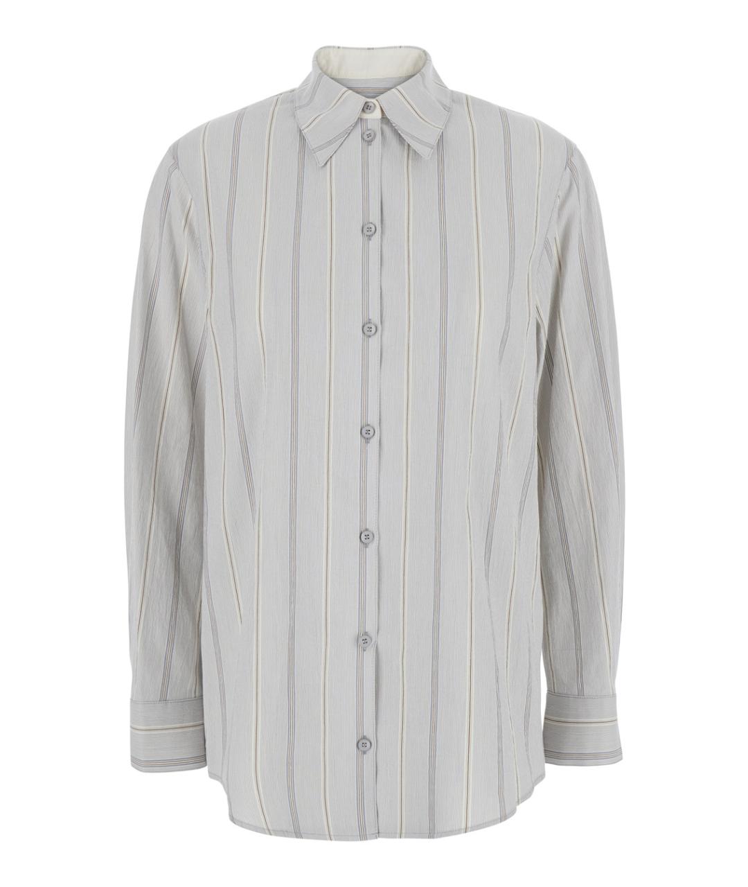 LOW CLASSIC Синяя хлопковая рубашка, фото 1