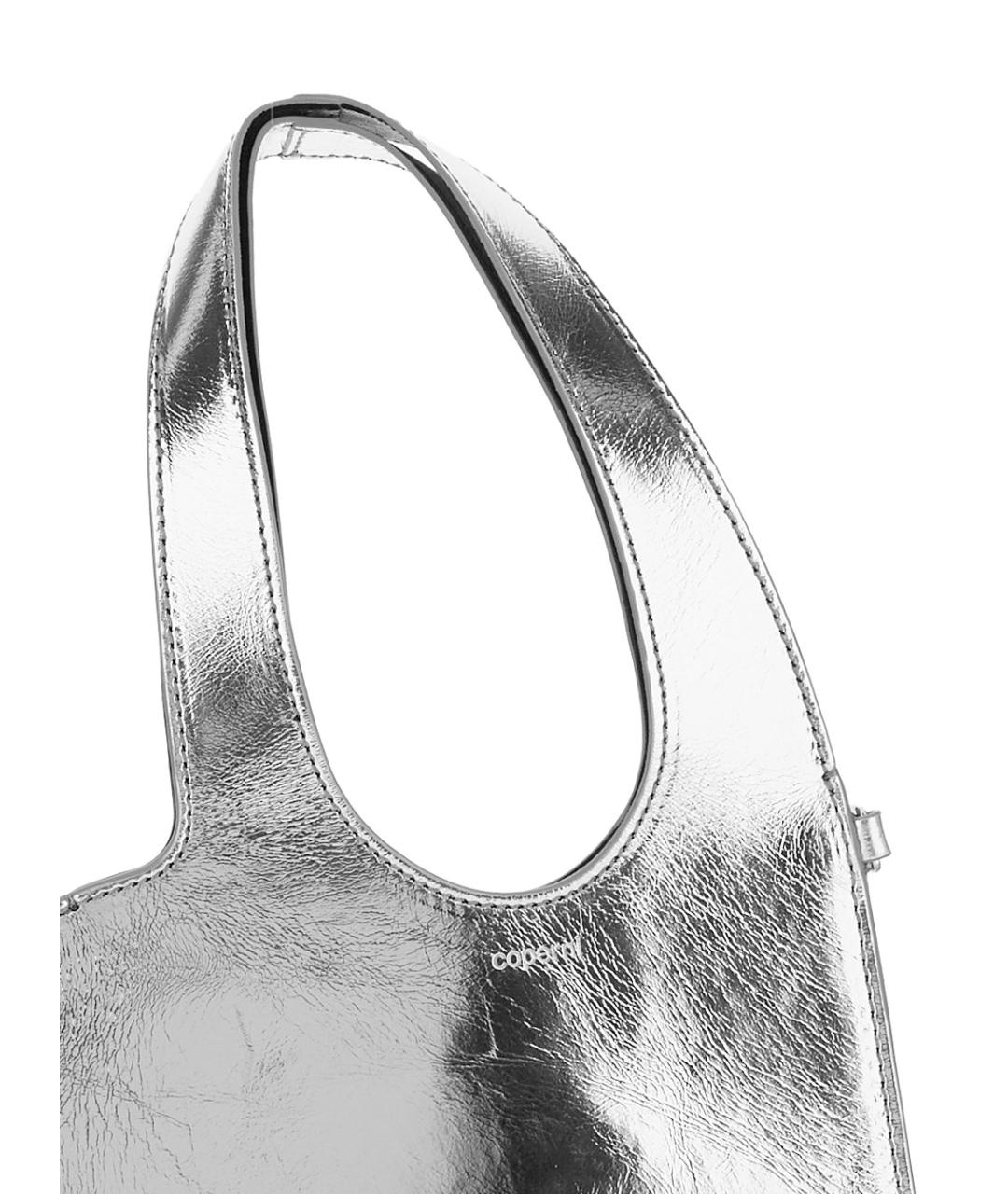 COPERNI Серебряная кожаная сумка через плечо, фото 3