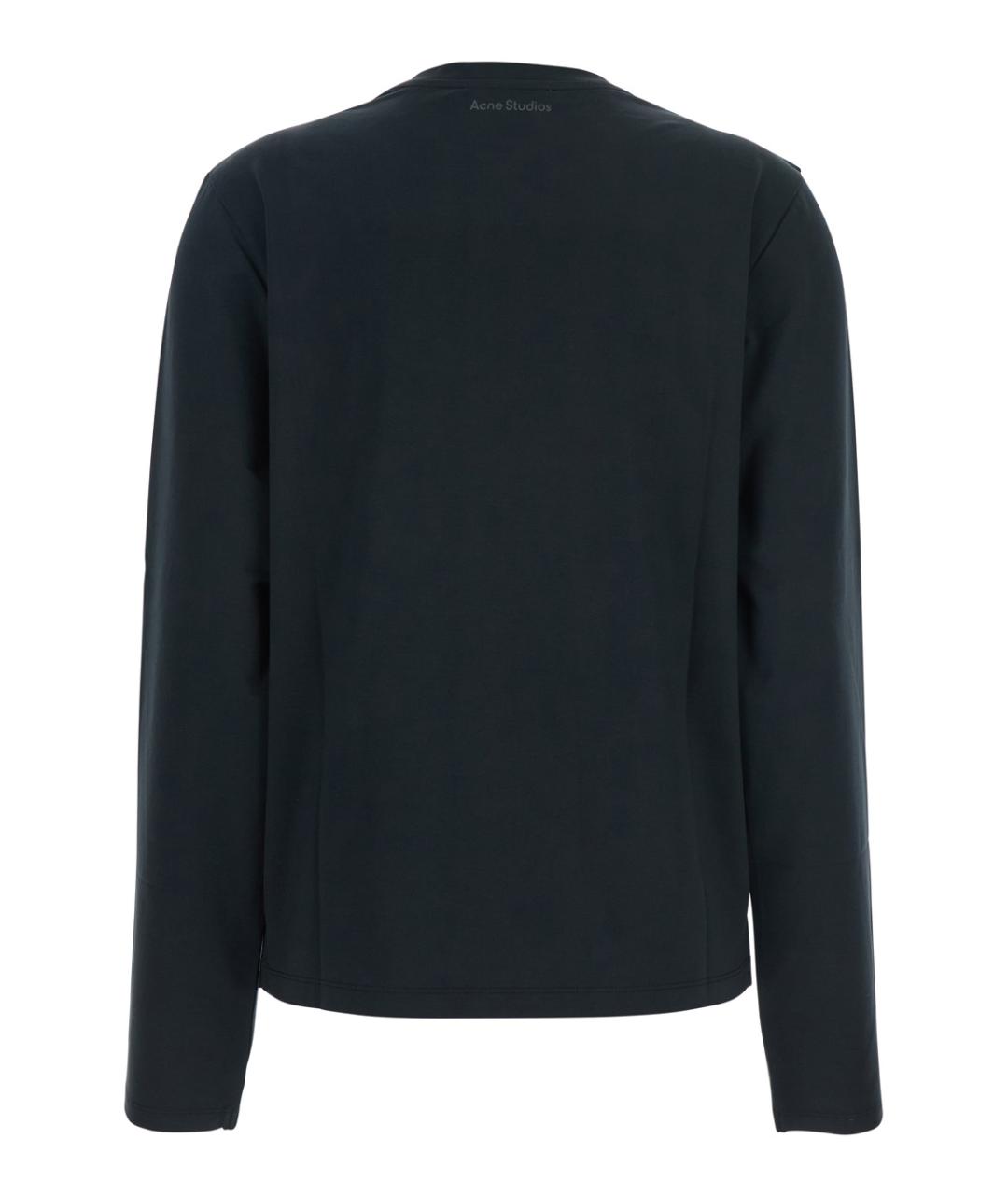 ACNE STUDIOS Черный хлопковый джемпер / свитер, фото 2