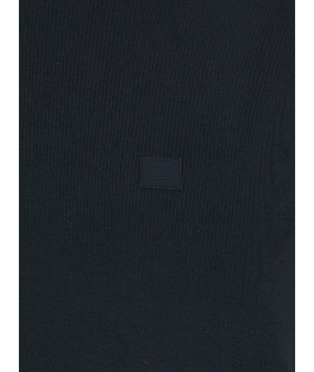 ACNE STUDIOS Черный хлопковый джемпер / свитер, фото 3