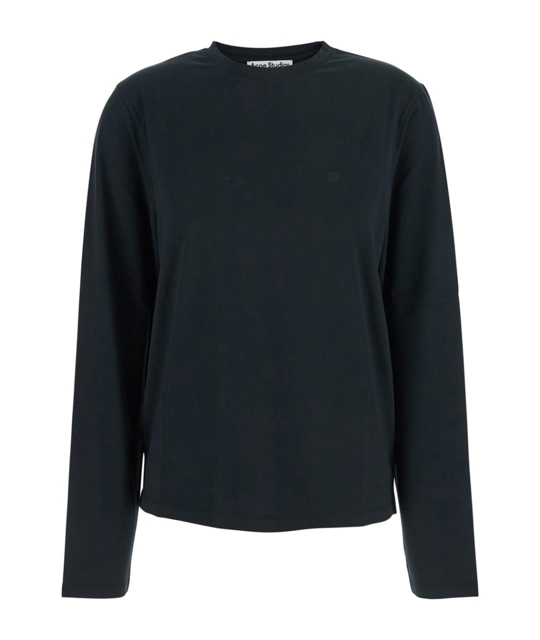 ACNE STUDIOS Черный хлопковый джемпер / свитер, фото 1