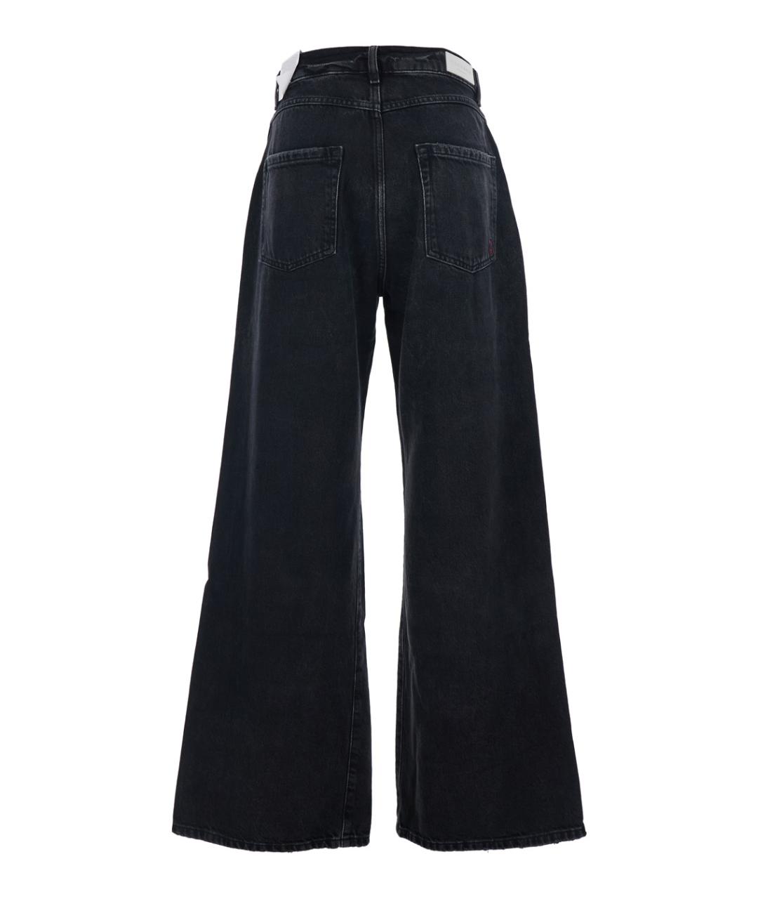 ICON DENIM Черные джинсы клеш, фото 2