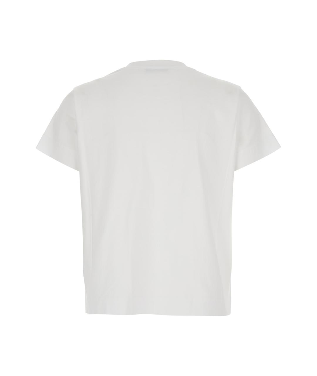 GIVENCHY Белая хлопковая футболка, фото 2