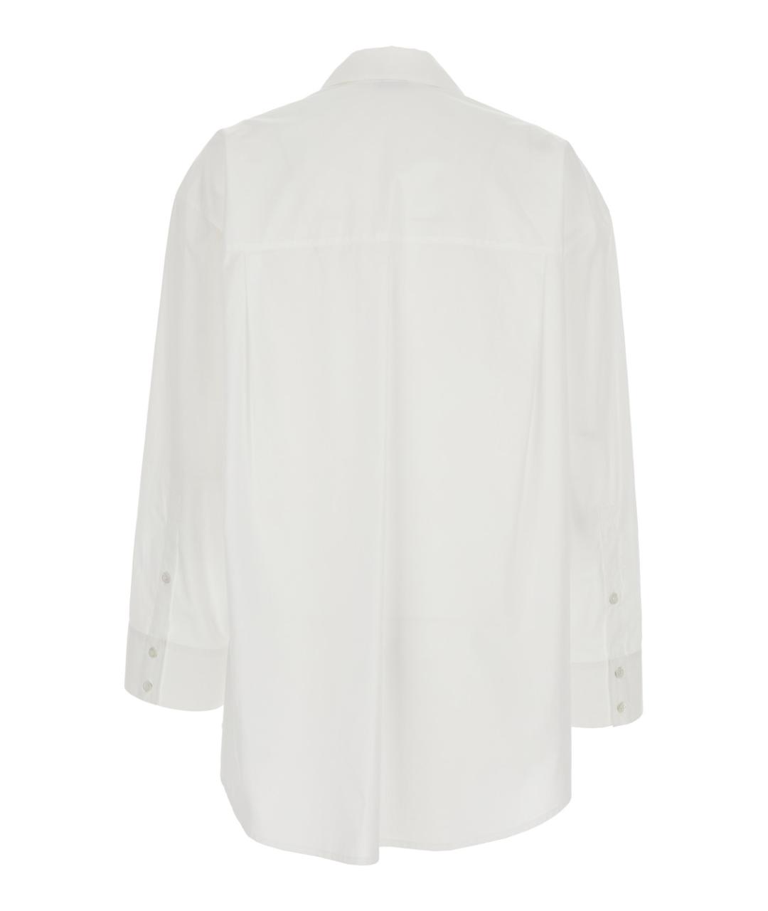 PINKO Белая хлопковая рубашка, фото 1
