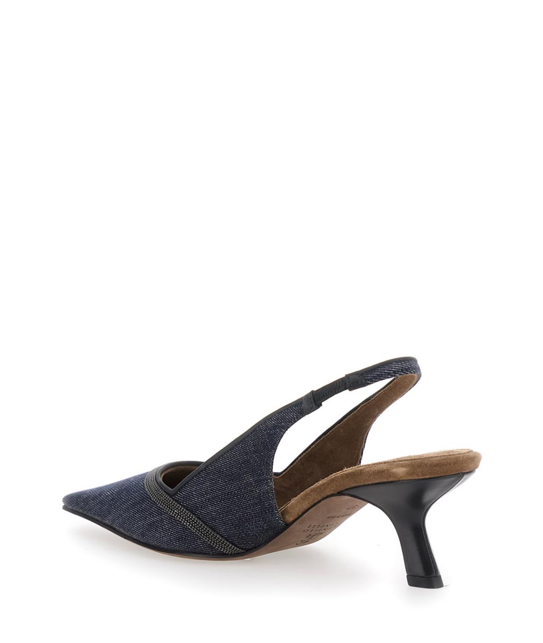 BRUNELLO CUCINELLI Синие туфли, фото 3