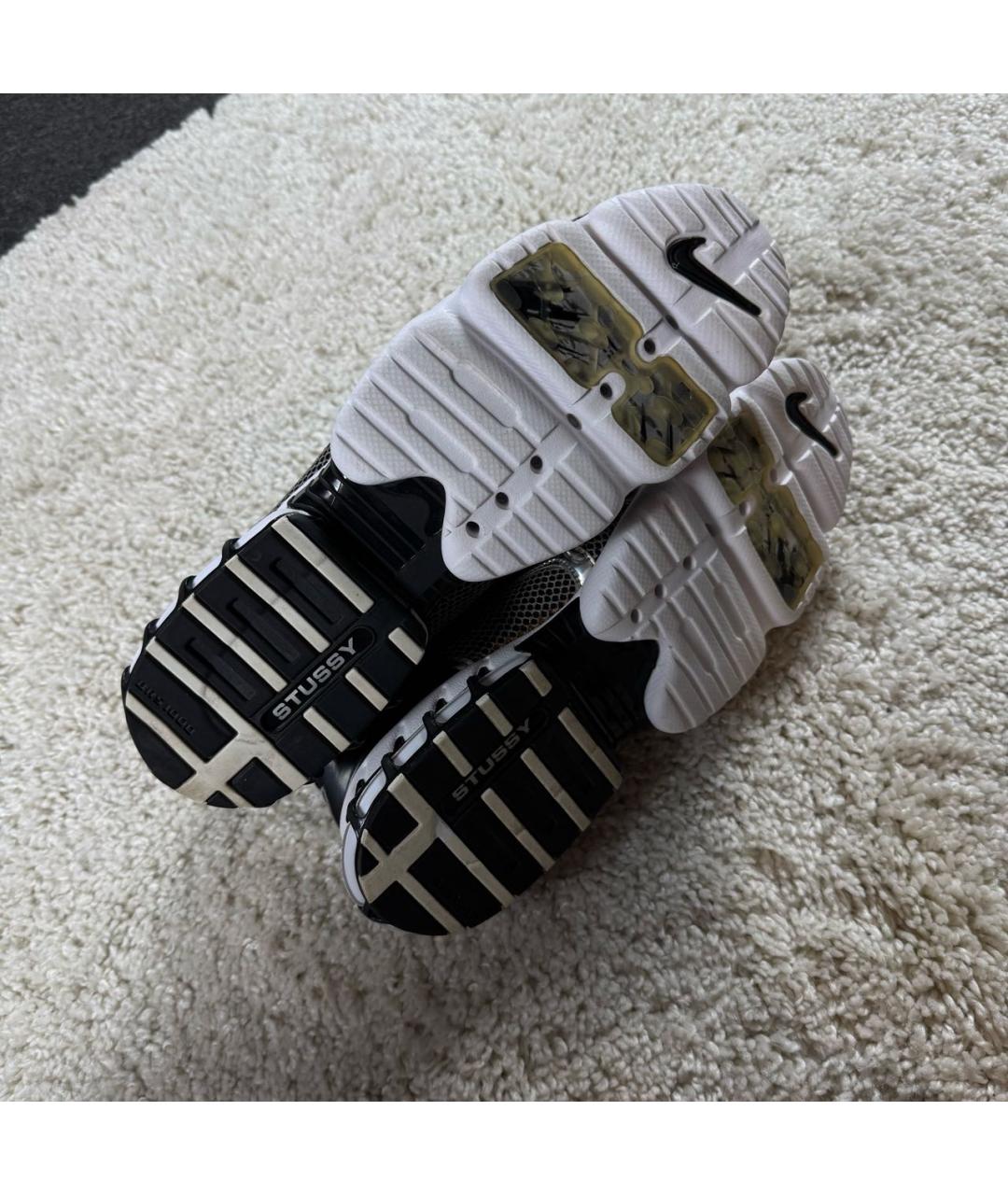 NIKE Серебряные синтетические низкие кроссовки / кеды, фото 7