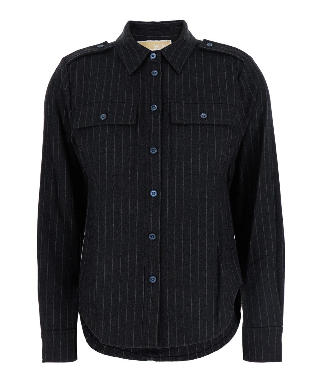 MICHAEL MICHAEL KORS Серая шерстяная рубашка, фото 1