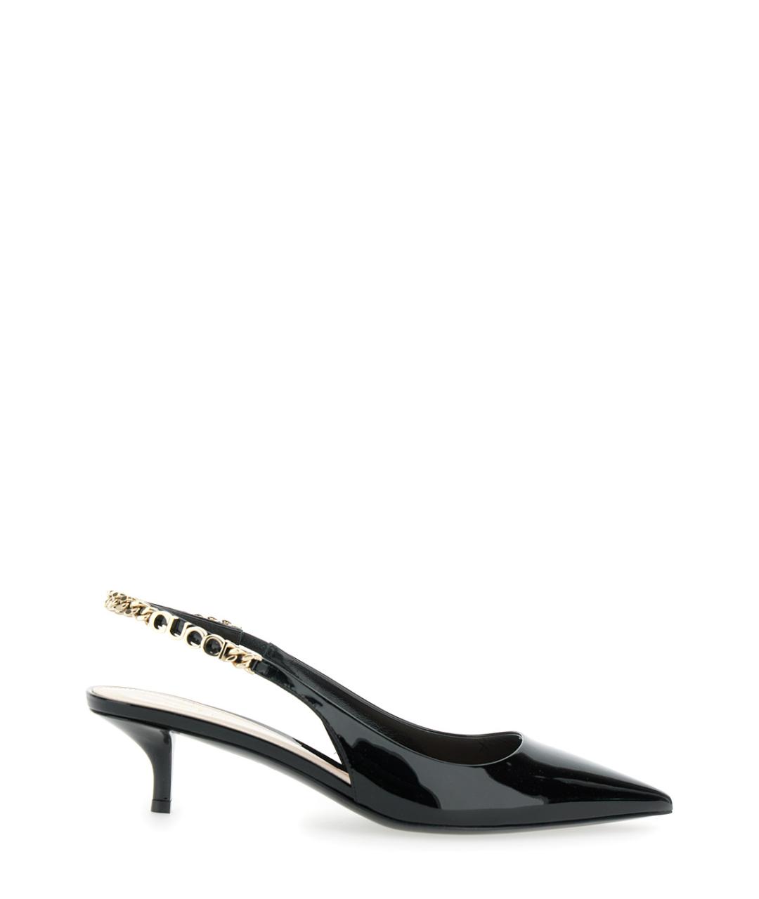 GUCCI Черные кожаные туфли, фото 1