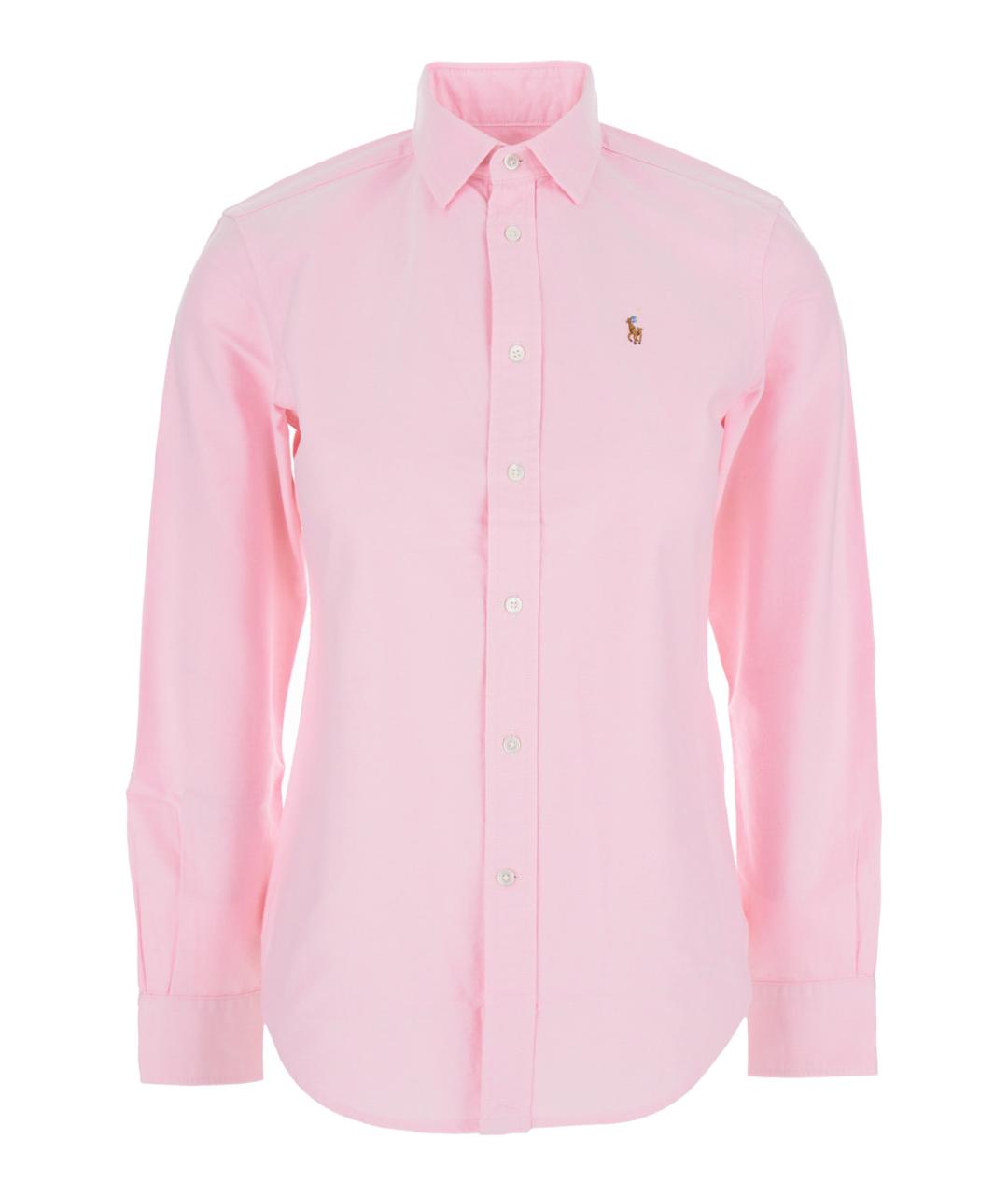 POLO RALPH LAUREN Розовая хлопковая рубашка, фото 1