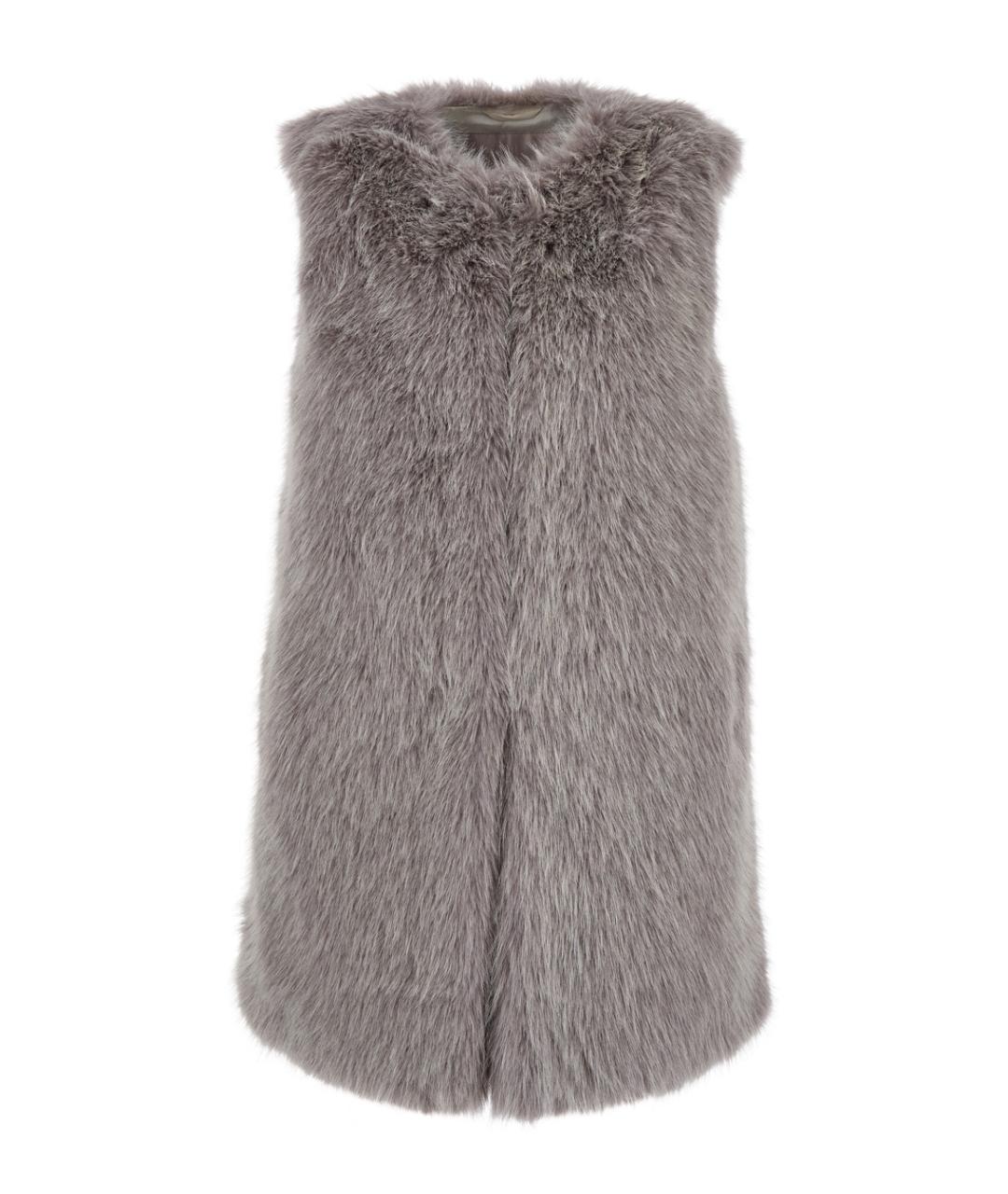 HERNO Серый полиамидовый жилет, фото 1