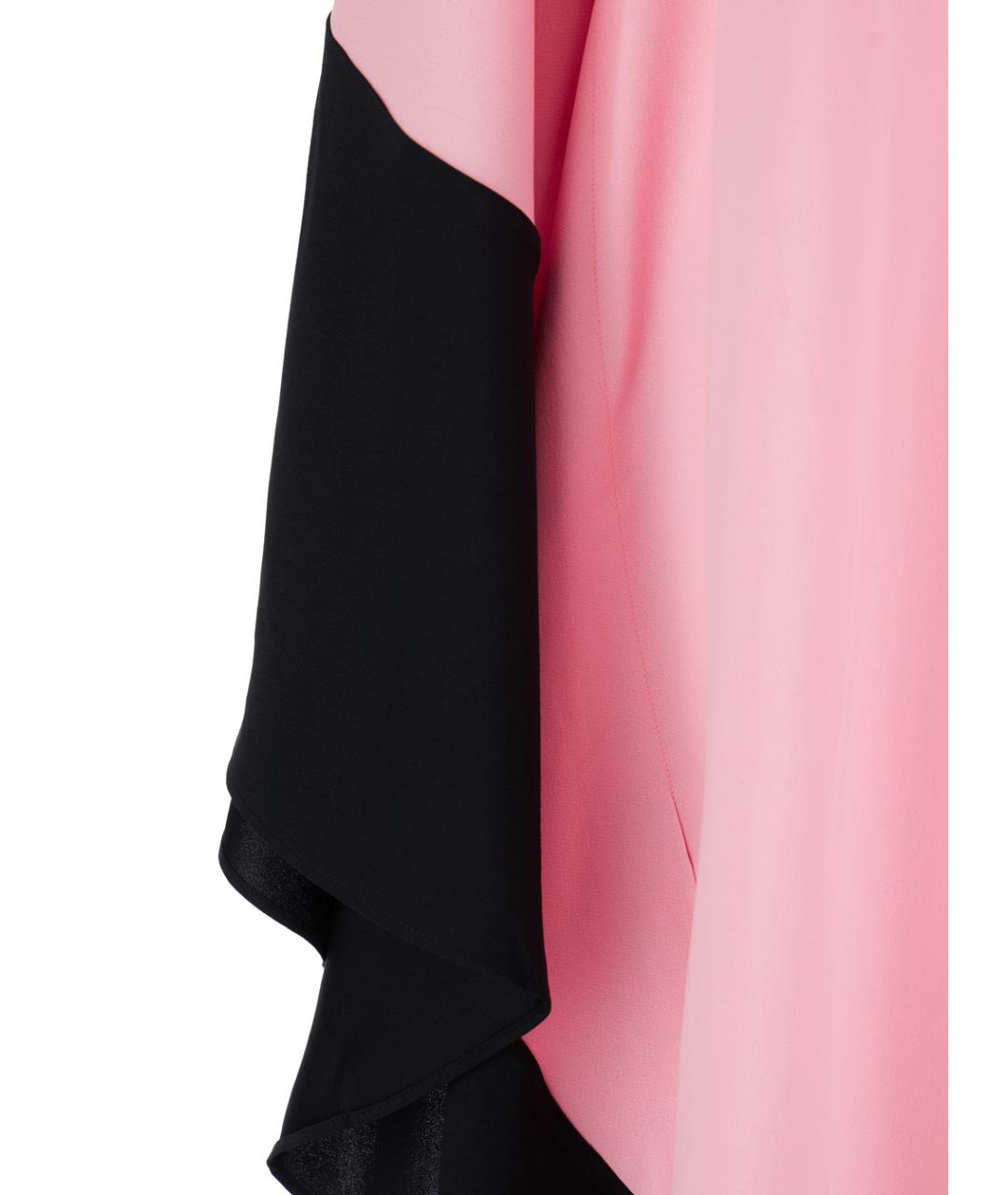 TALLER MARMO Розовое вискозное вечернее платье, фото 3