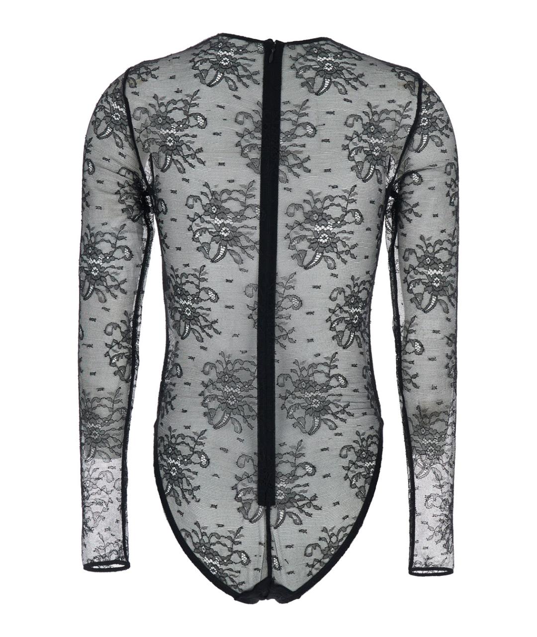 DOLCE&GABBANA Черная вискозная блузы, фото 2