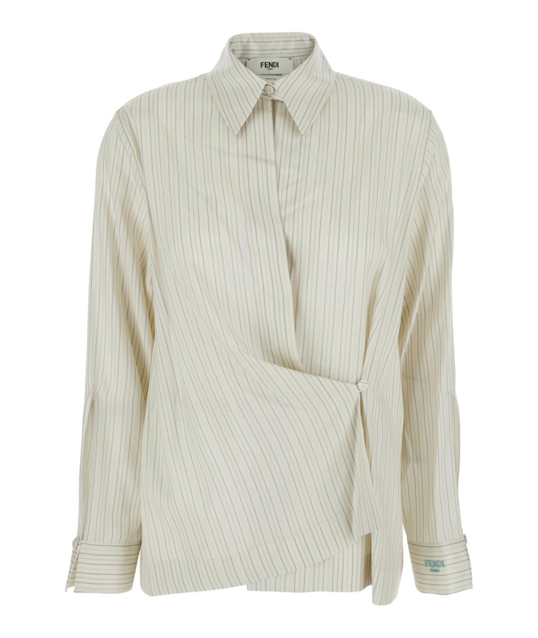 FENDI Мульти шелковая рубашка, фото 1