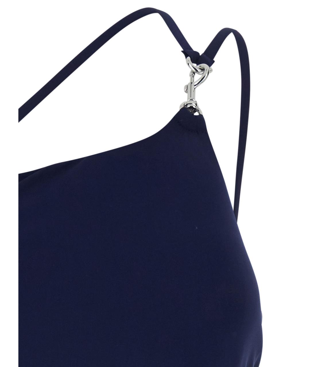 TORY BURCH Темно-синий полиамидовый купальник, фото 3