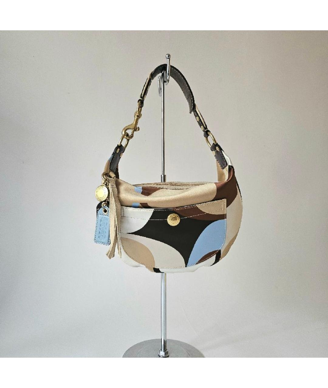 COACH Мульти тканевая сумка через плечо, фото 8