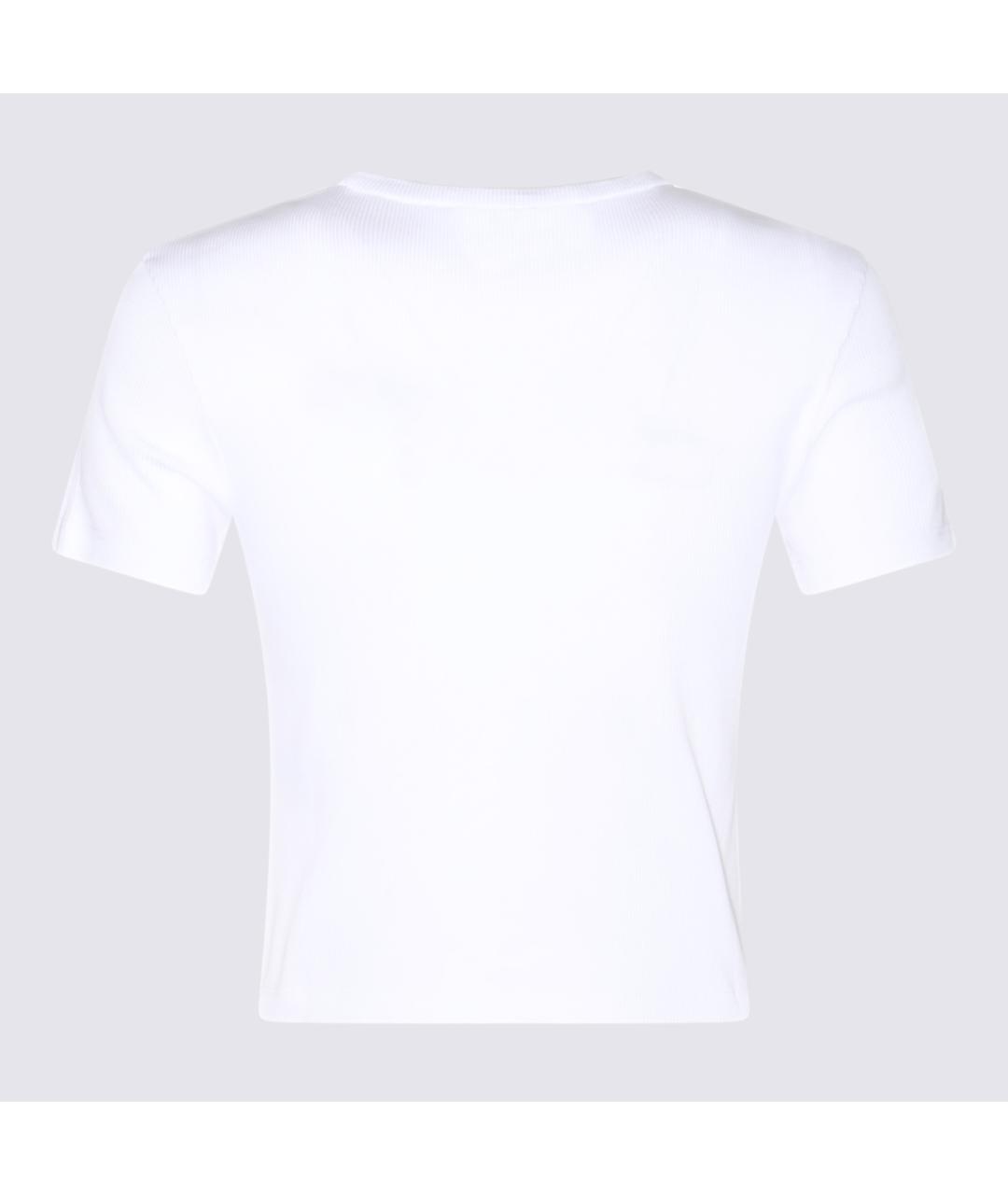 FENDI Белая хлопковая футболка, фото 2
