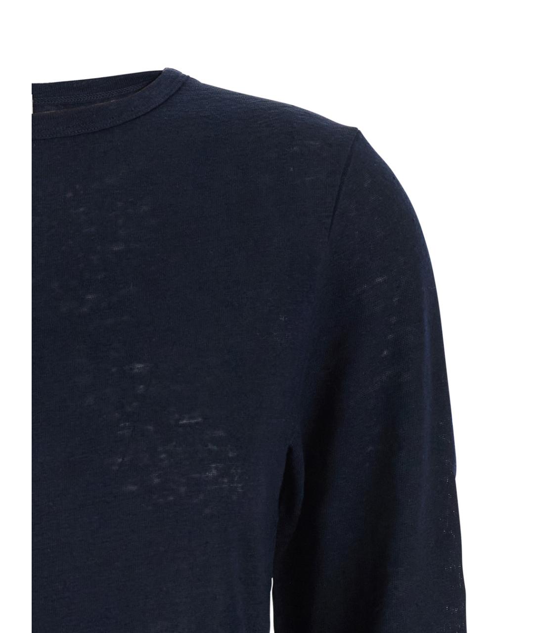ALLUDE Синий льняной джемпер / свитер, фото 3