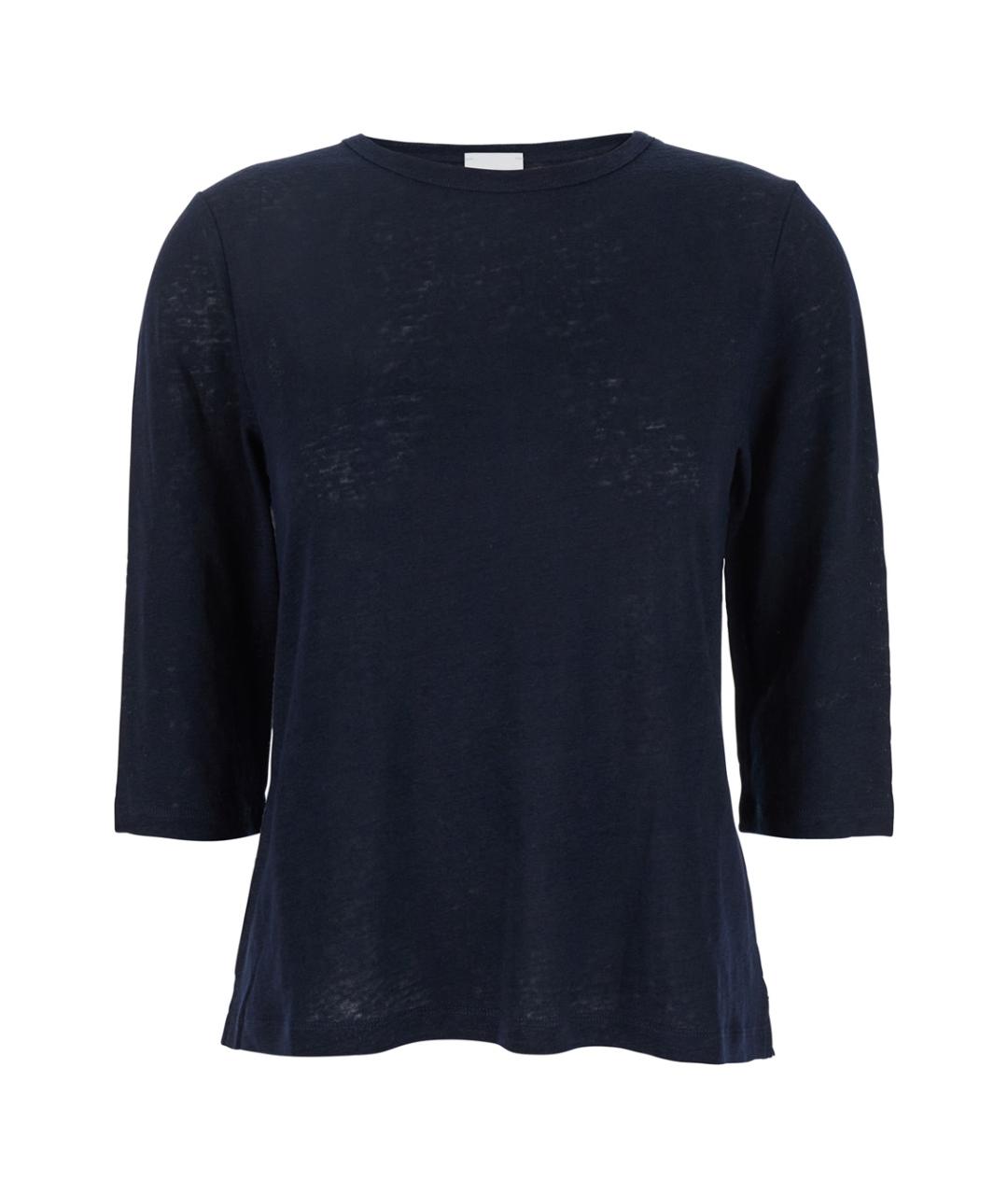 ALLUDE Синий льняной джемпер / свитер, фото 1