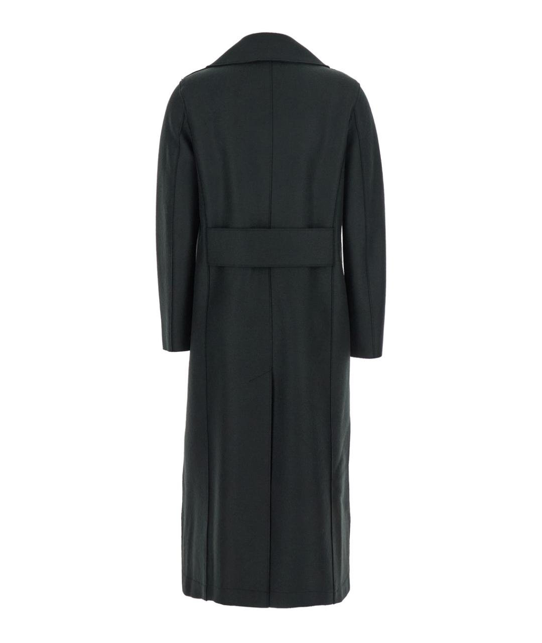 HARRIS WHARF LONDON Зеленые шерстяное пальто, фото 2