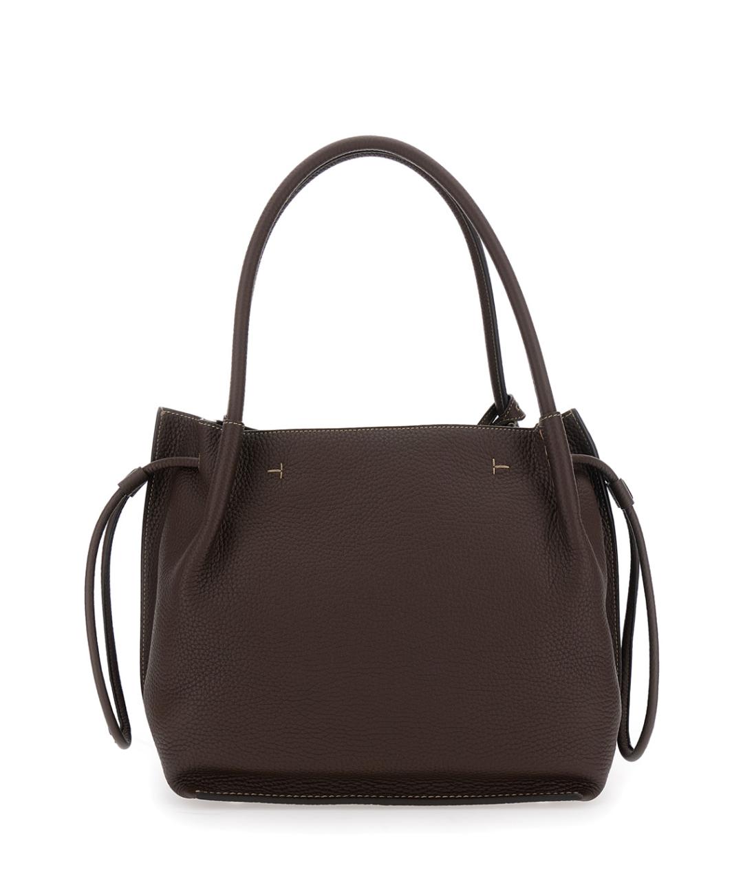 TOD'S Коричневая кожаная сумка через плечо, фото 2