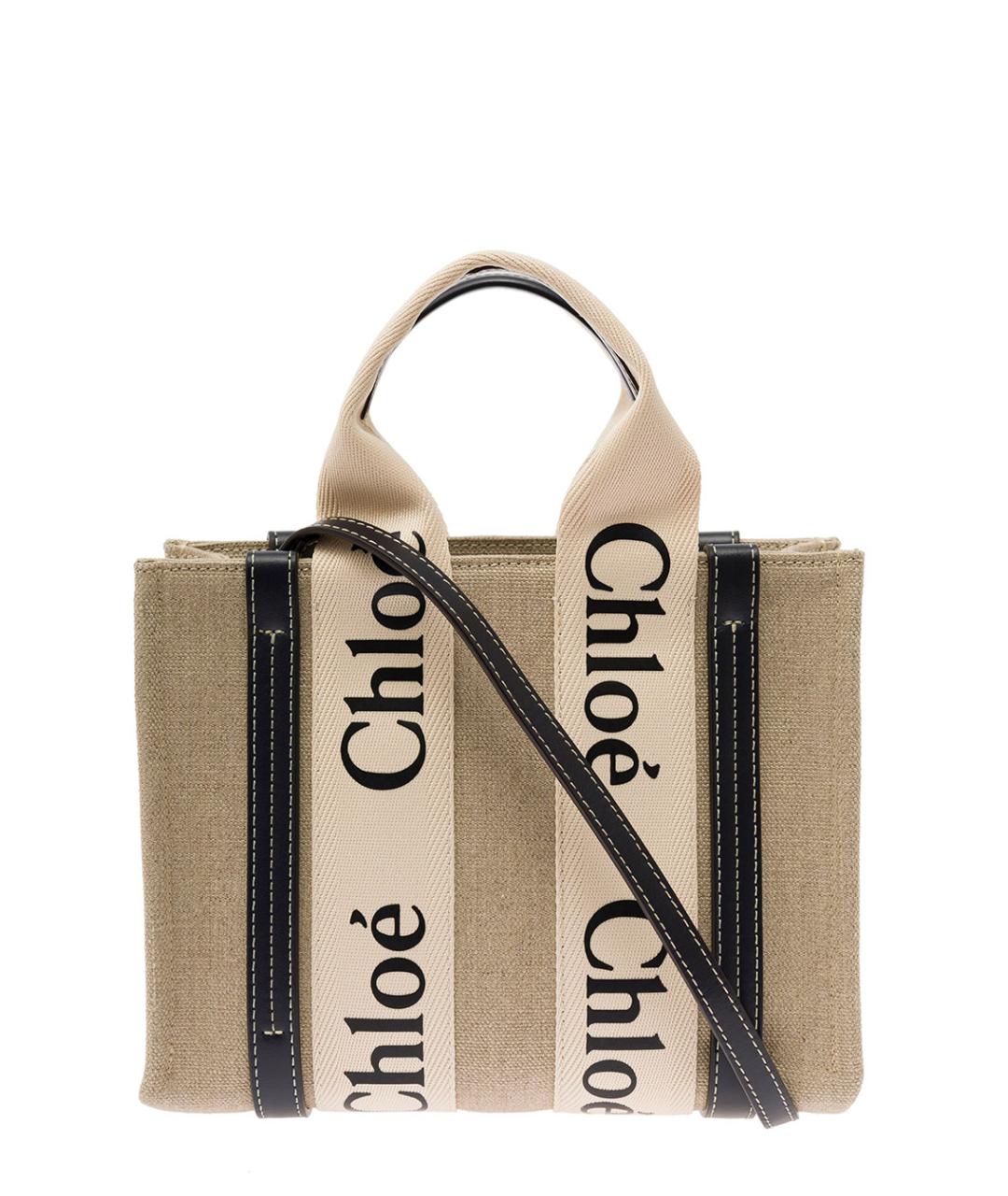 CHLOE Бежевая сумка через плечо, фото 1